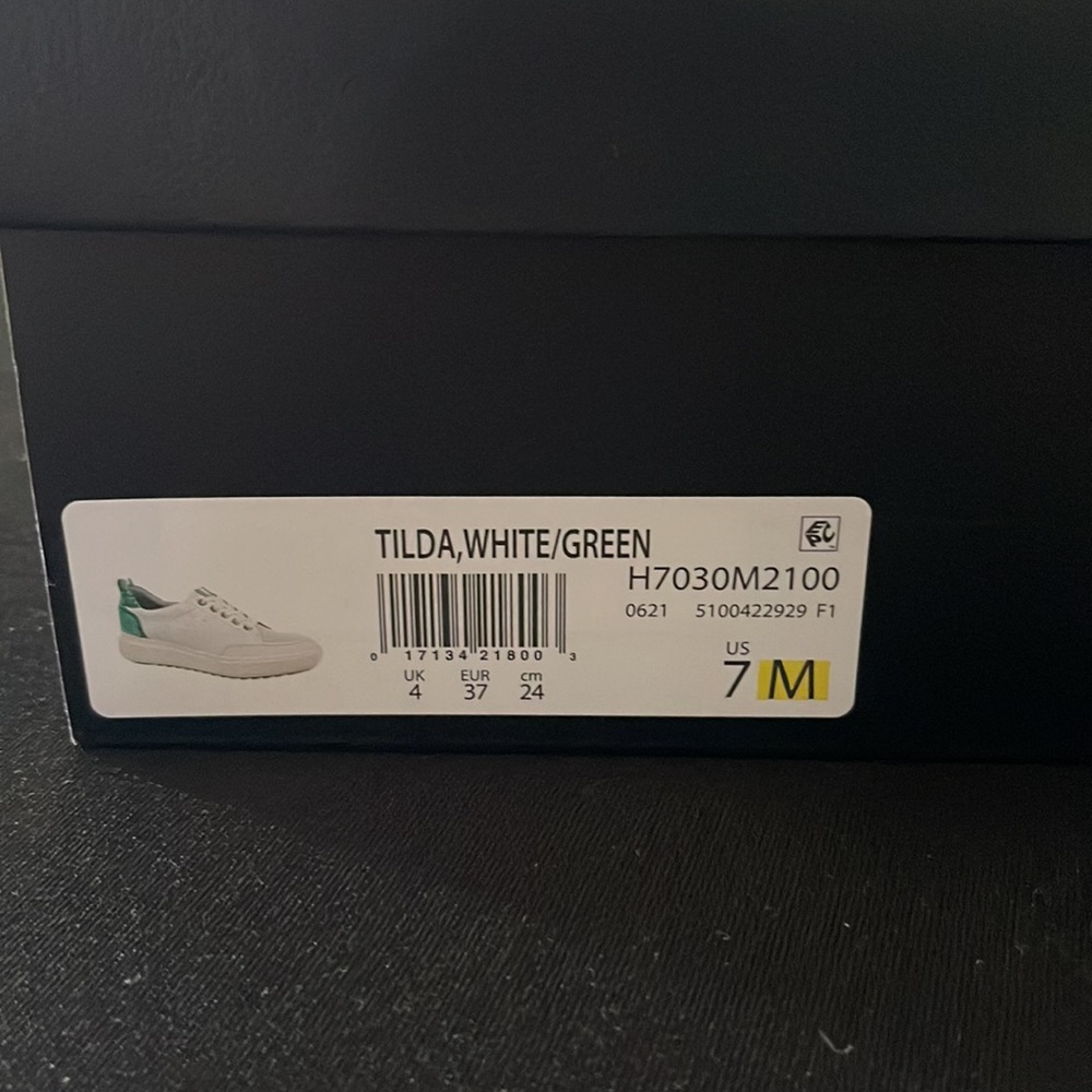 Naturalizer NEW Tilda white / green Sneaker - Picture 6 of 8